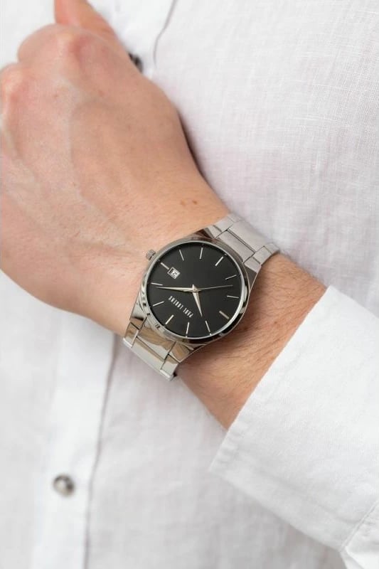 Orë dore për meshkuj Paul Lorens, argjendtë