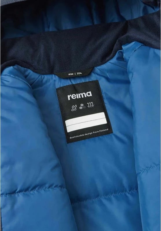 Jakne dimri Reima për fëmijë, e kaltër