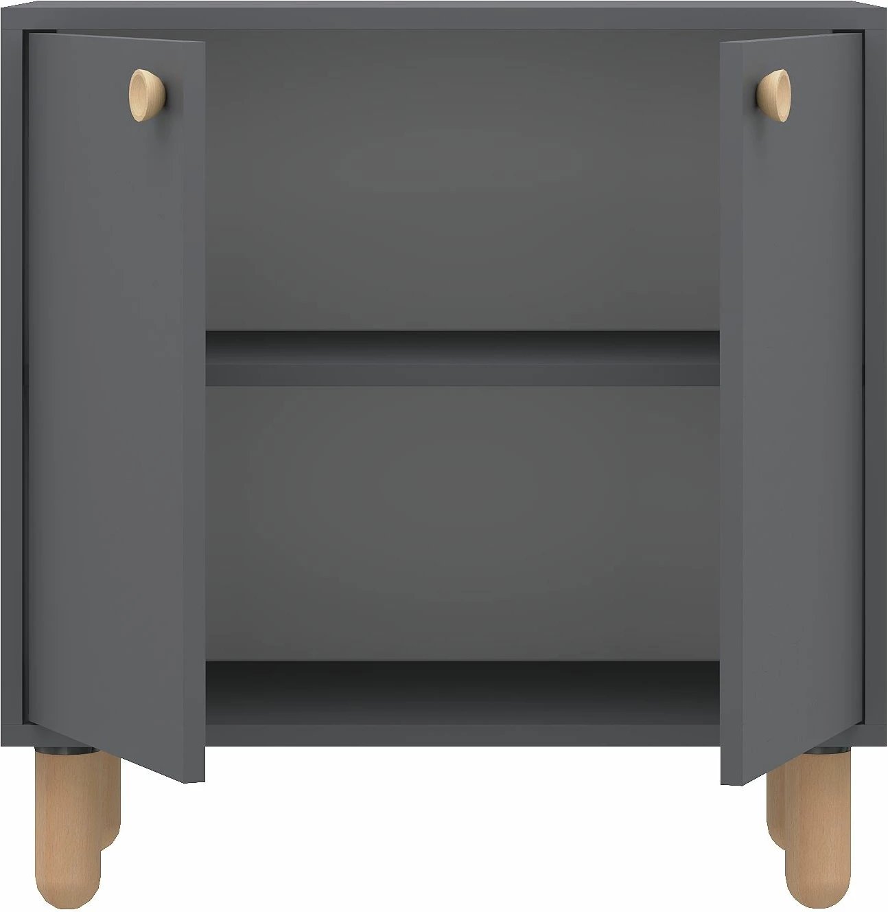 Dollap multifunksional Skye Decor, ngjyrë antracit, Lina