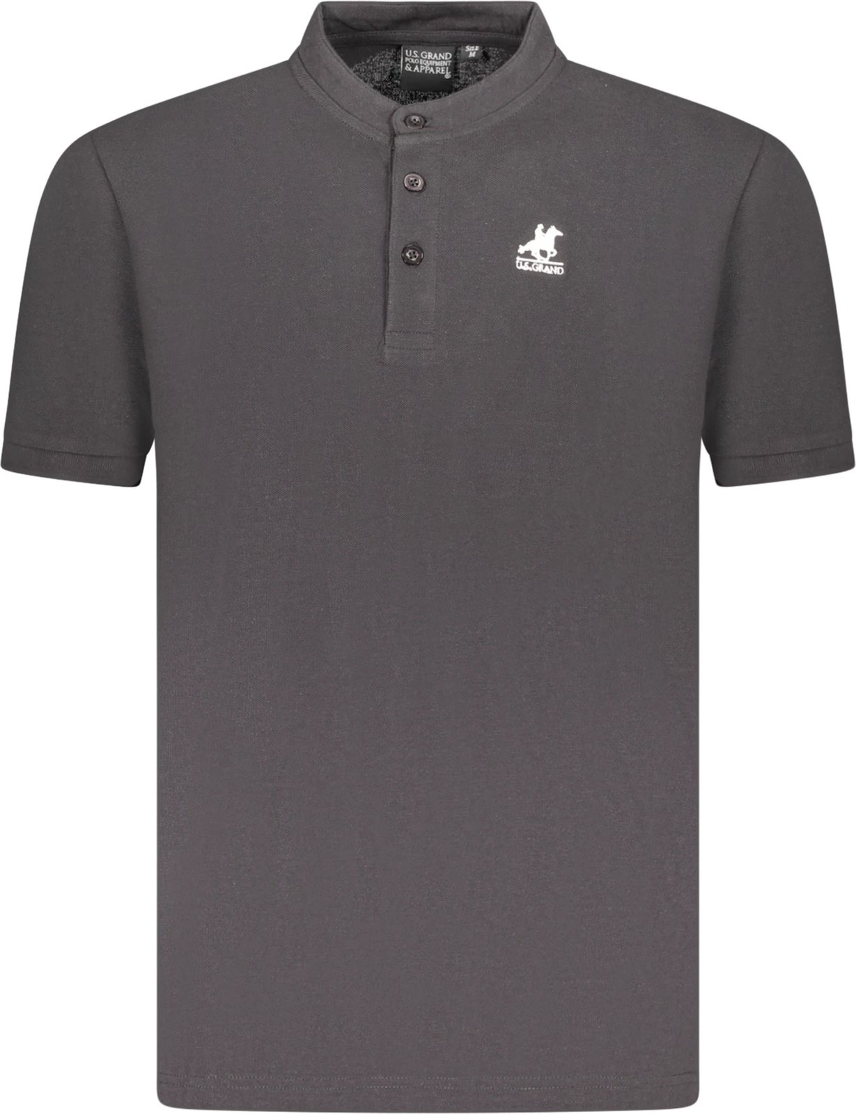 Maicë polo për meshkuj U.S. GRAND POLO, e zezë