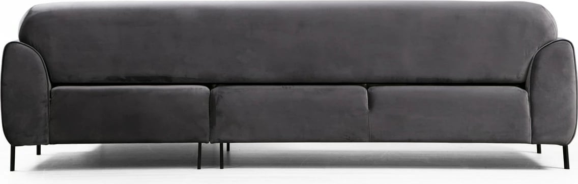 Kënd divan-krevat Atelier del Sofa, këndi djathtë, ngjyrë antracit