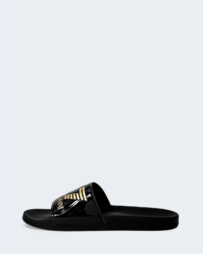 Sandale për femra EA7 Emporio Armani, të arta