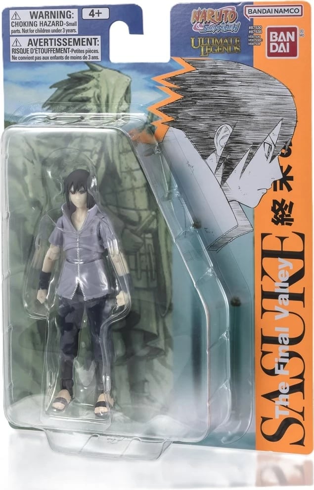 Figurë koleksionuese Bandai Ultimate Legends Naruto - Sasuke Final Valley