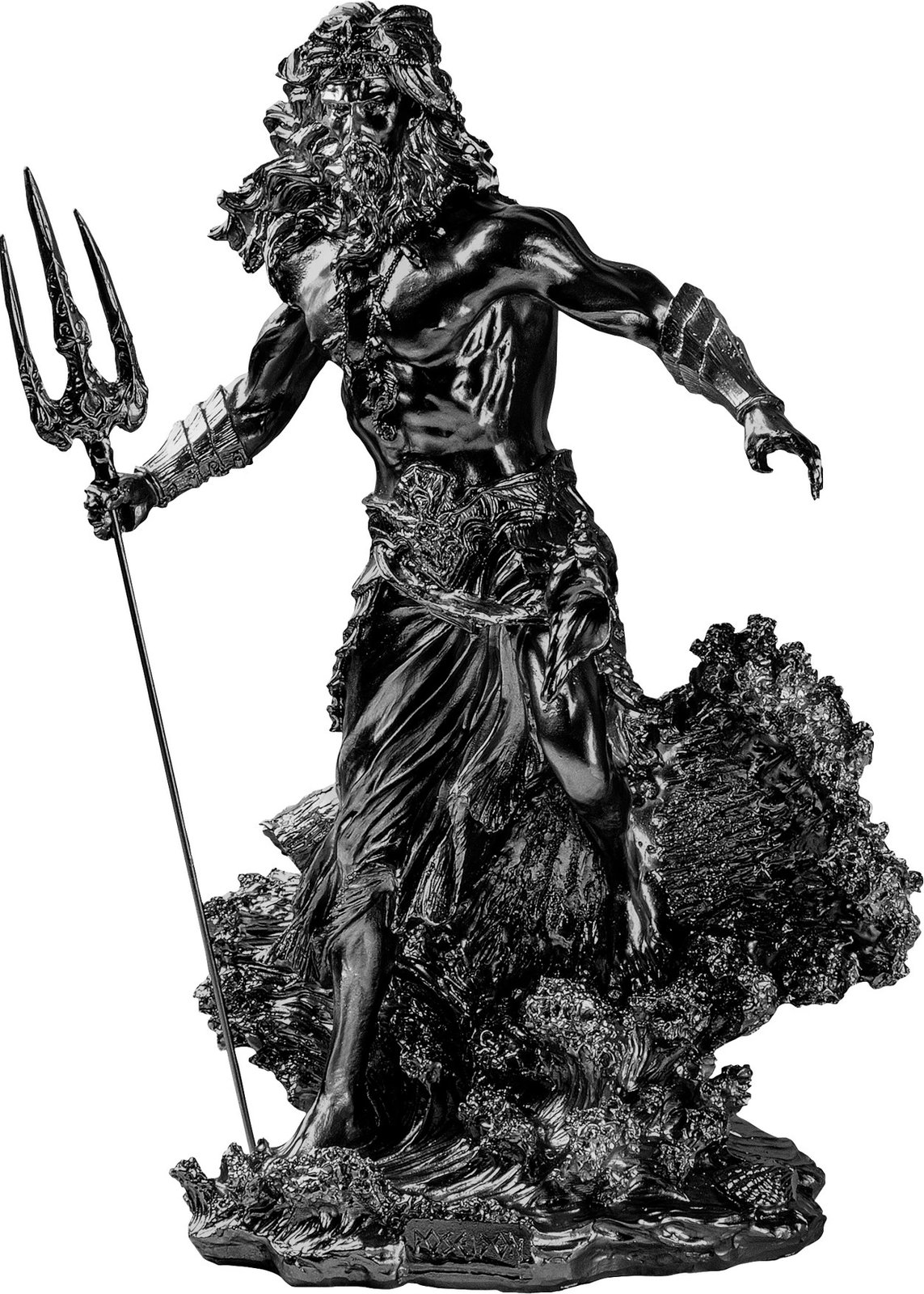 Objekt dekorativ Evila Originals, Yak-035-C, ngjyrë e zezë