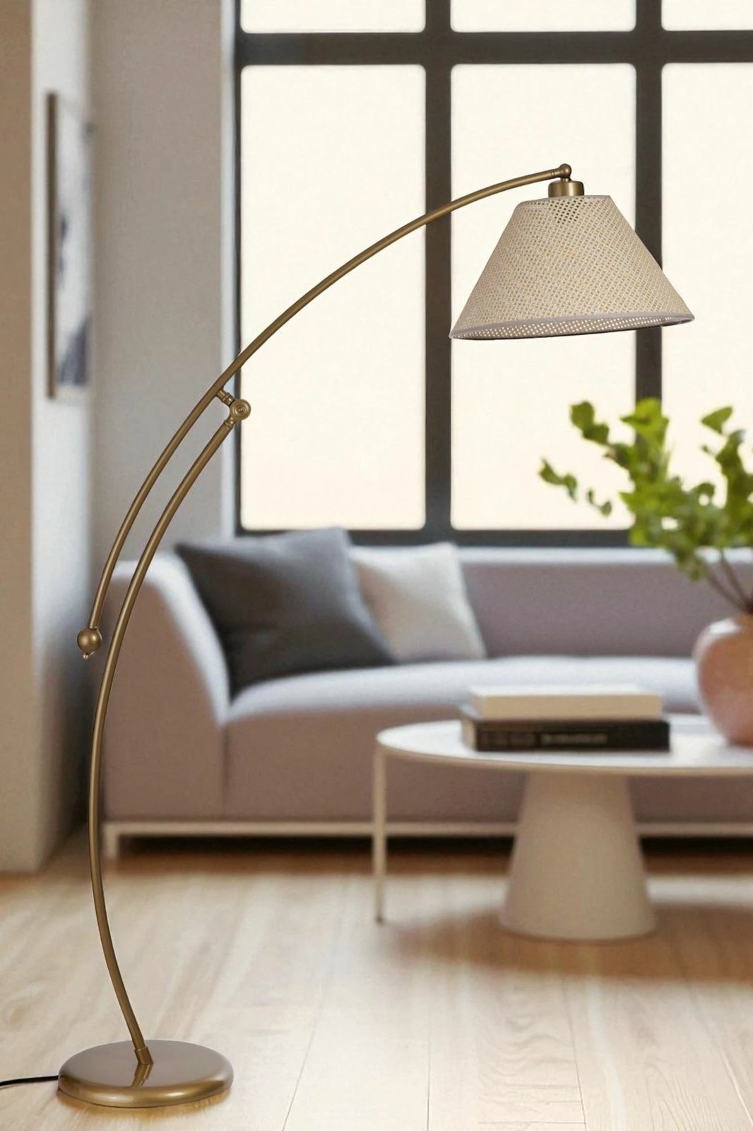 Llambë dyshemeje Opviq, 8972-6, bezhë dhe ari