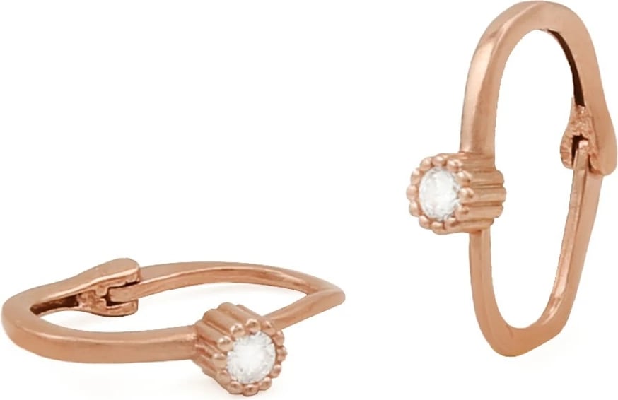 Vathë argjendi ngjyrë rozë gold, Jumeon, 10568ROS