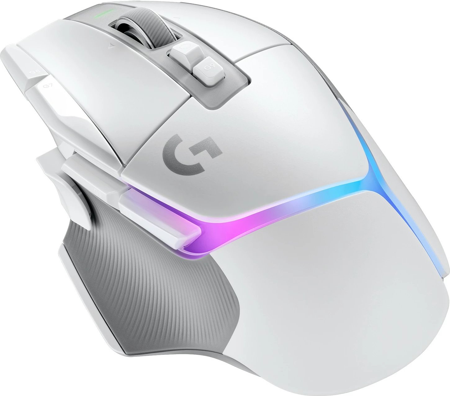 Maus Logitech G502 X PLUS wireless RGB, 25600 DPI, i bardhë