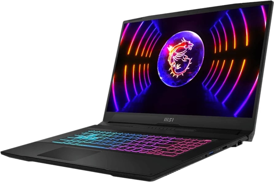 Laptop MSI Katana 17 B13VGK-856XPL, 43.9 cm (17.3') Full HD, Intel® Core™ i7, 16 GB DDR5-SDRAM, 1 TB SSD, NVIDIA GeForce RTX 4070, Wi-Fi 6, e zi