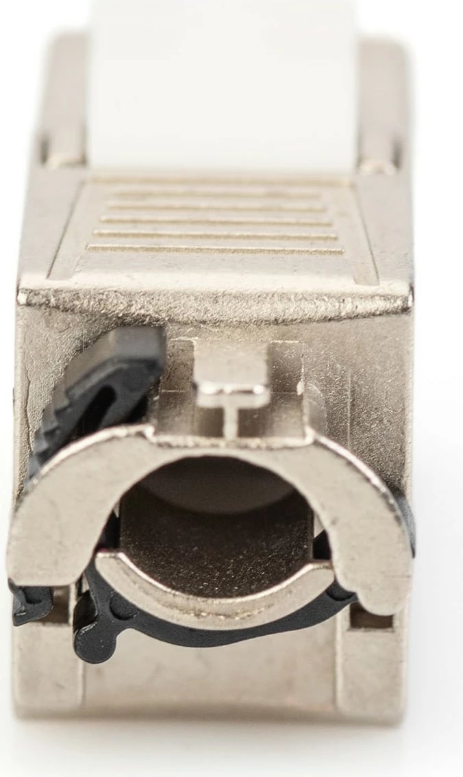 Keystone modul Digitus Cat. 6A, shielded, menaxher kabllosh, RJ-45, silver