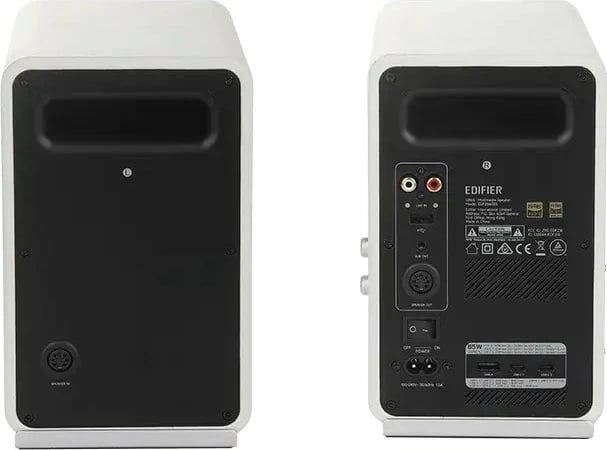 Altoparlantë Edifier QR65, 70W, RGB, Bluetooth, të bardhë