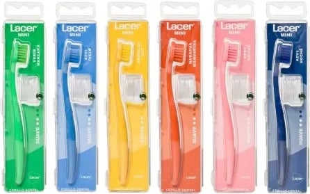 Furçë dhëmbësh mini Lacer e butë unisex
