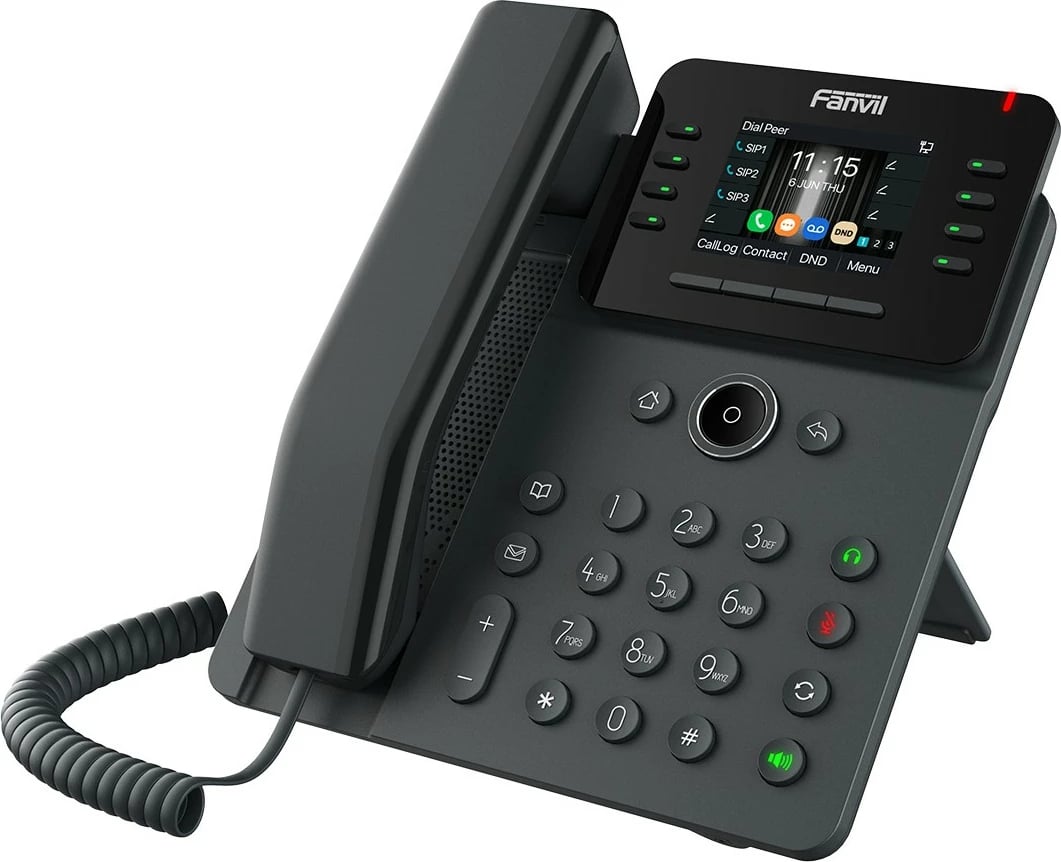 Telefon IP Fanvil V62W, 12 linja, 1000 kontakte, i zi