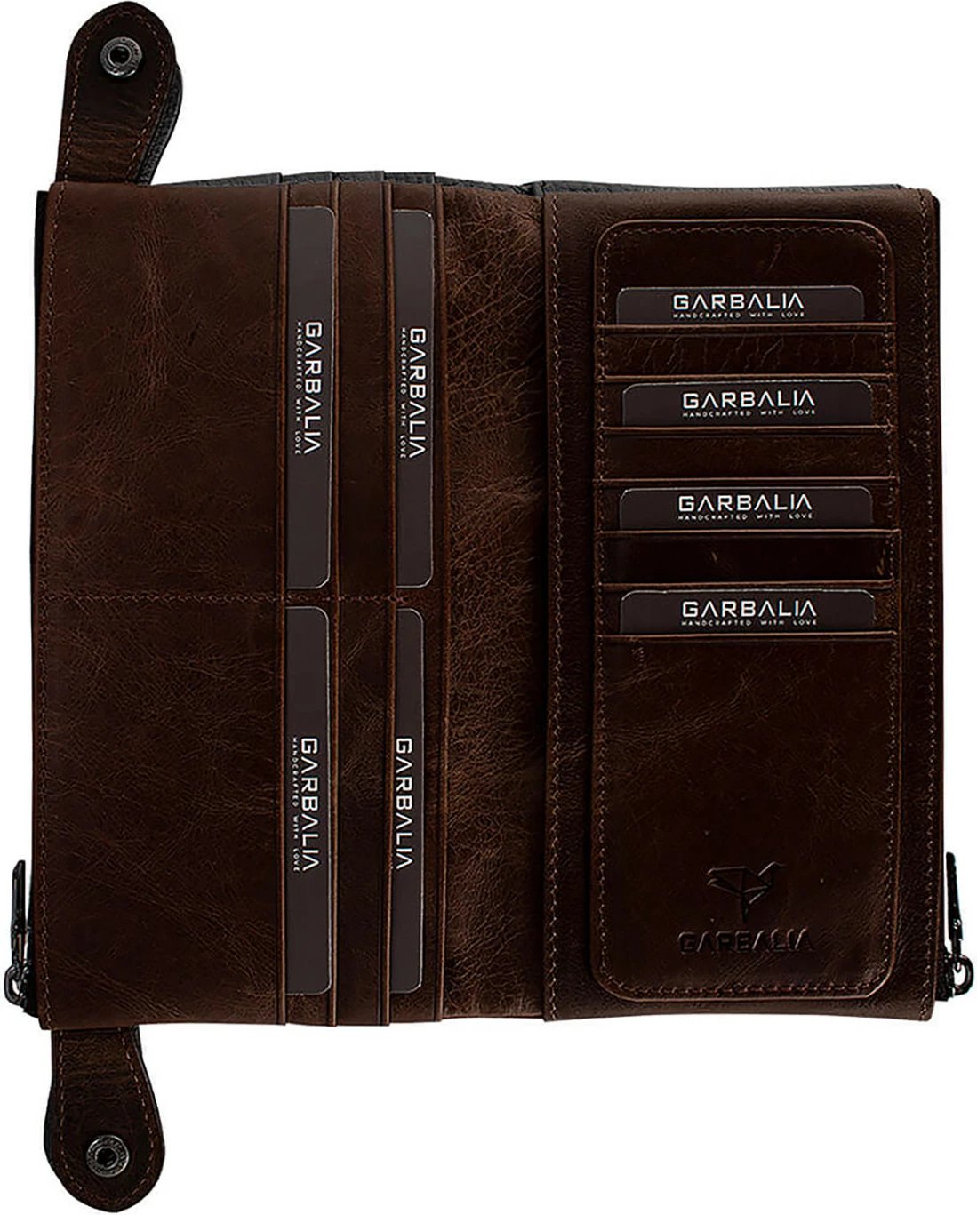 Portofol unisex Zoozie Bags, ngjyrë kafe, Roosevelt