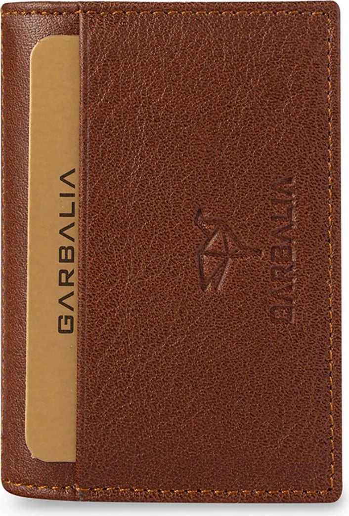 Portofol për burra, lëkurë natyrale, ngjyrë tan, Zoozie Bags, Vera