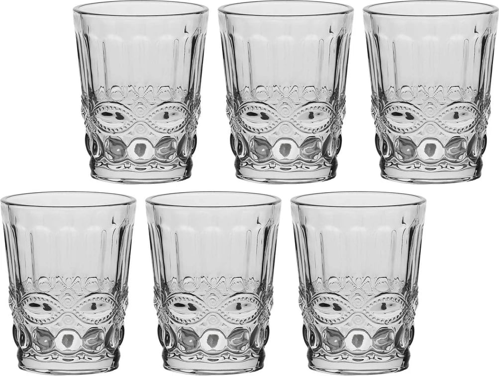 Set gotash LA PORCELLANA BIANCA Barberino, 270 ml, Transparent