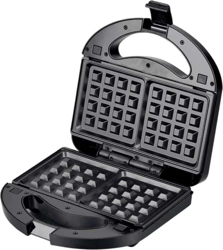 Tostier 3-në-1 Feel-Maestro MR-709 750 W pllaka të ndërrueshme jo-ngjitëse zi/argjend