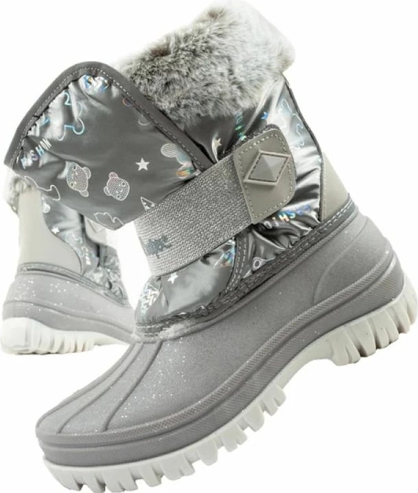 Çizme dimri për fëmijë Lee Cooper për vajza, gri