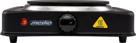 Sobë elektrike një-pllakë, Mesko MS 6508, 1000W, pllakë 150 mm, rregullim 5-nivelësh, e bardhë
