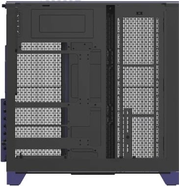Kasë Thermaltake View 390 Air Future Dusk, Midi Tower, xham i temperuar, RGB, blu