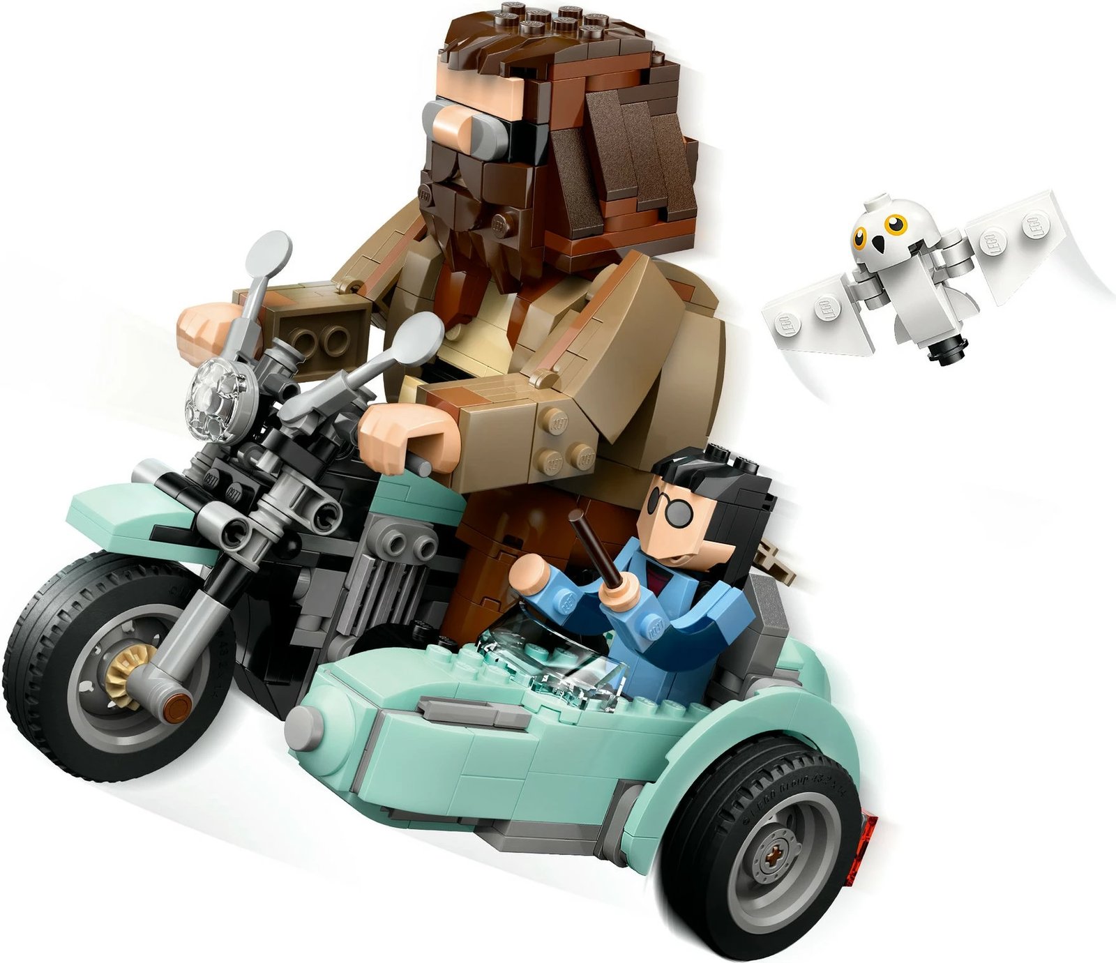 Set ndërtimi LEGO Hagrid & Harry's Motorcycle Ride, 617 pjesë, shumëngjyrësh Set ndërtimi LEGO Hagrid & Harry's Motorcycle Ride, 617 pjesë, shumëngjyrësh