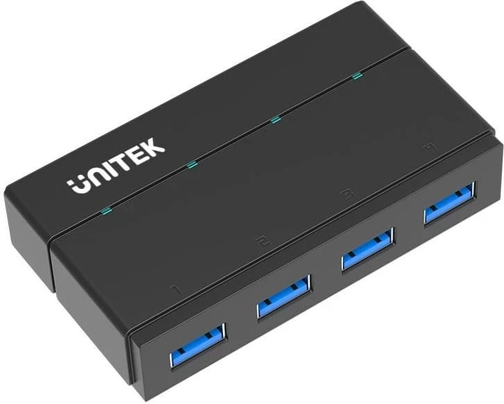 Hub USB UNITEK Y-HB03001, 4 porta, 5000 Mbit/s, i zi
