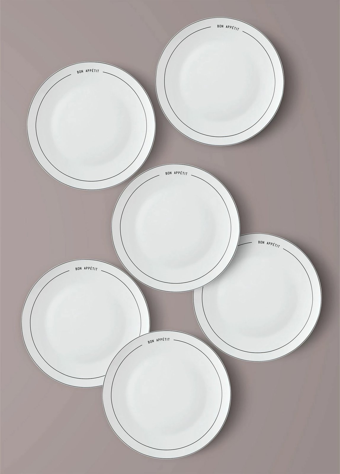 Set pjatash shërbimi (6 copë), Hermia, DNR0076