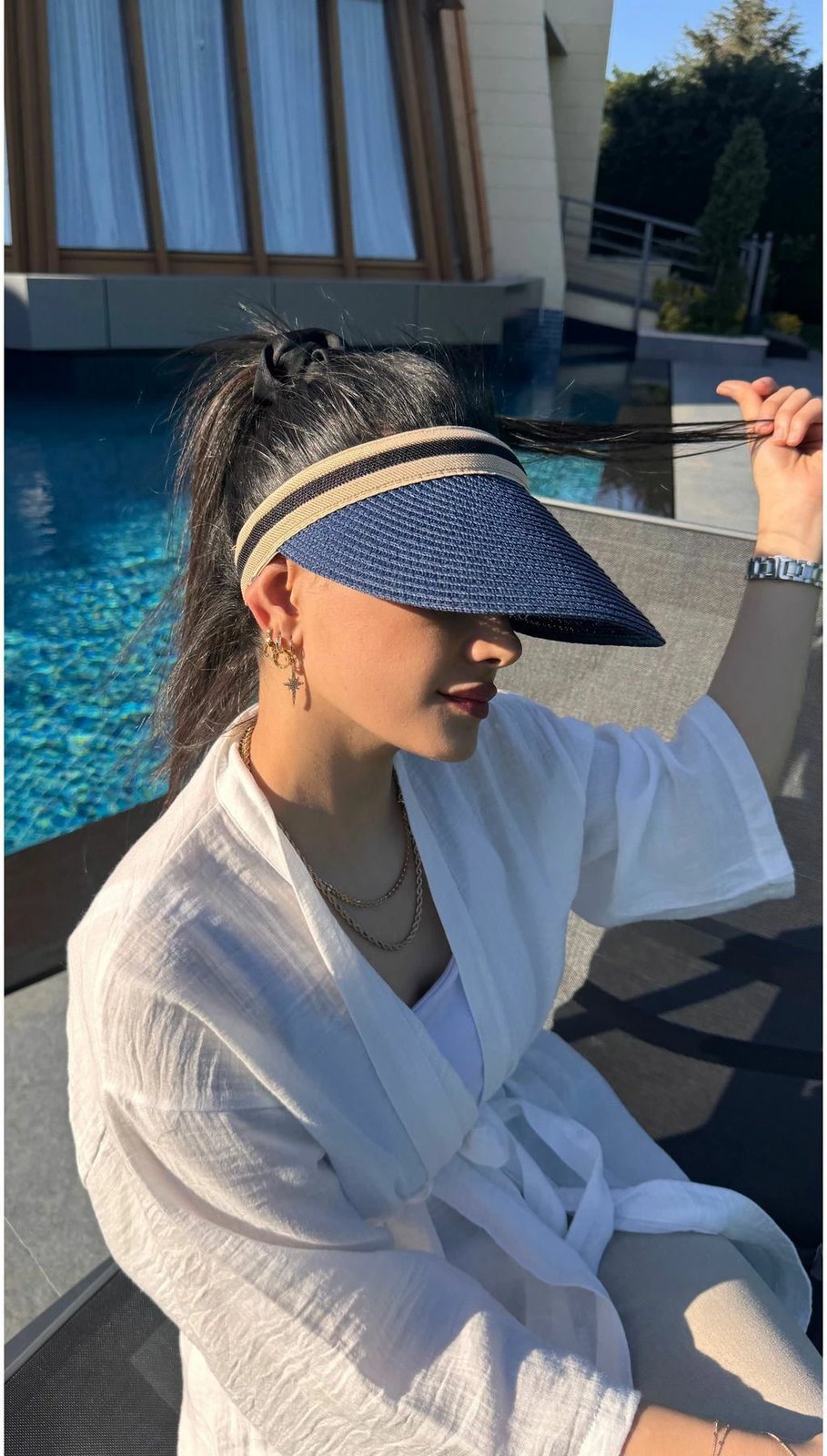 Kapelë për gra Jumeon, Hsr2000, ngjyrë blu e errët