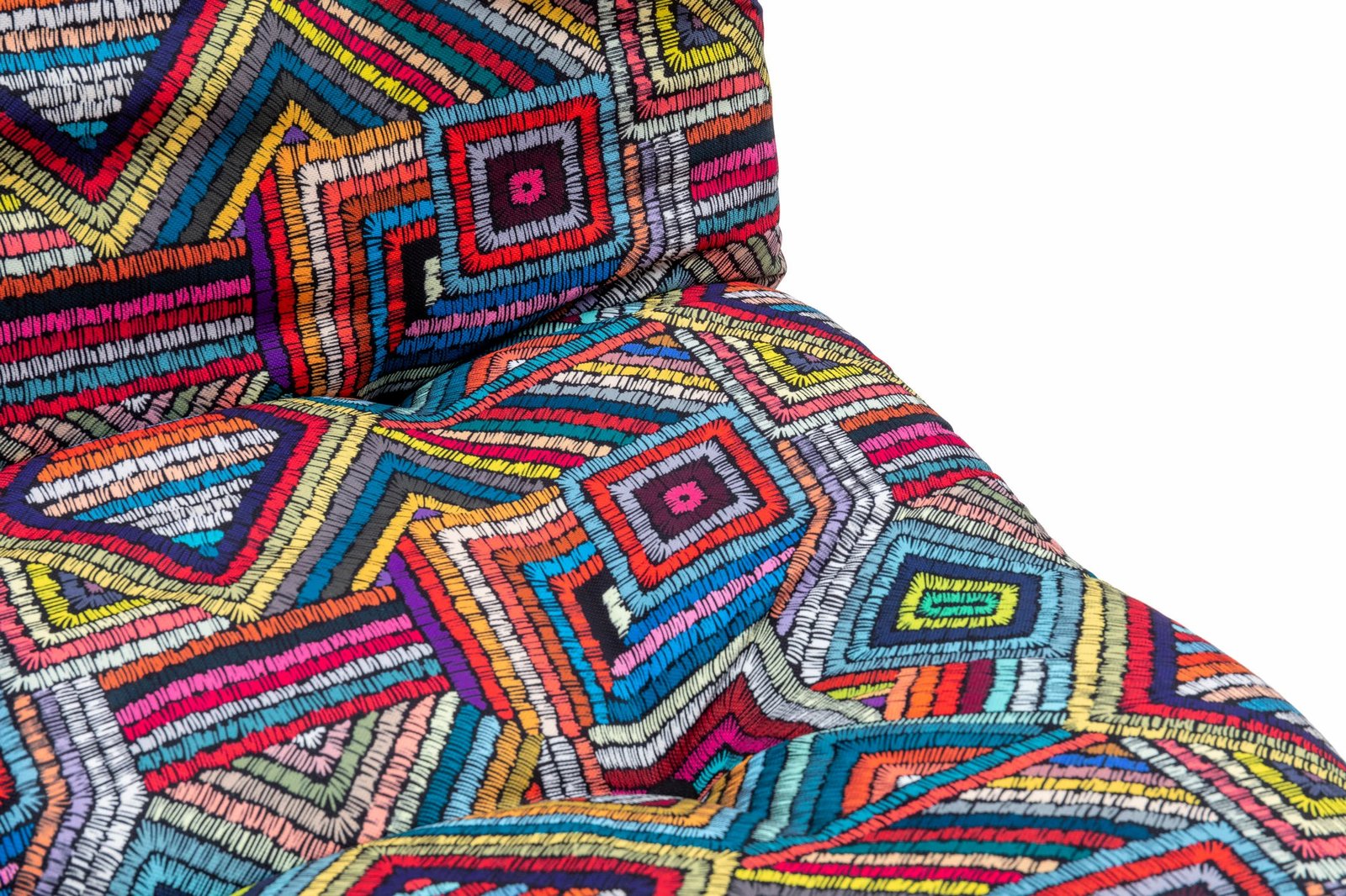 Krevat-karrige një vendës, Atelier del Sofa, Misa Small Solo, patchwork