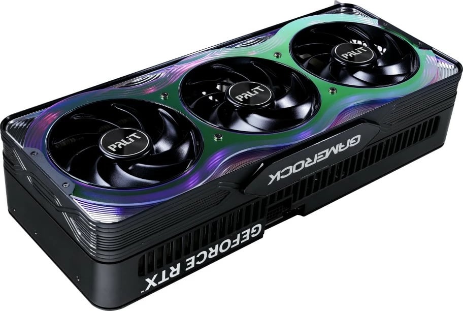 Kartelë grafike Palit GeForce RTX 5090 GameRock OC, 32GB GDDR7, PCI Express 5.0, multi-color