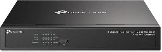 Regjistrues rrjeti TP-Link VIGI NVR1008H-8P, 8 kanale, PoE, 10TB, i zi