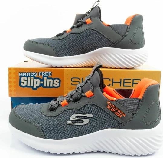 Atlete për fëmijë Skechers, gri