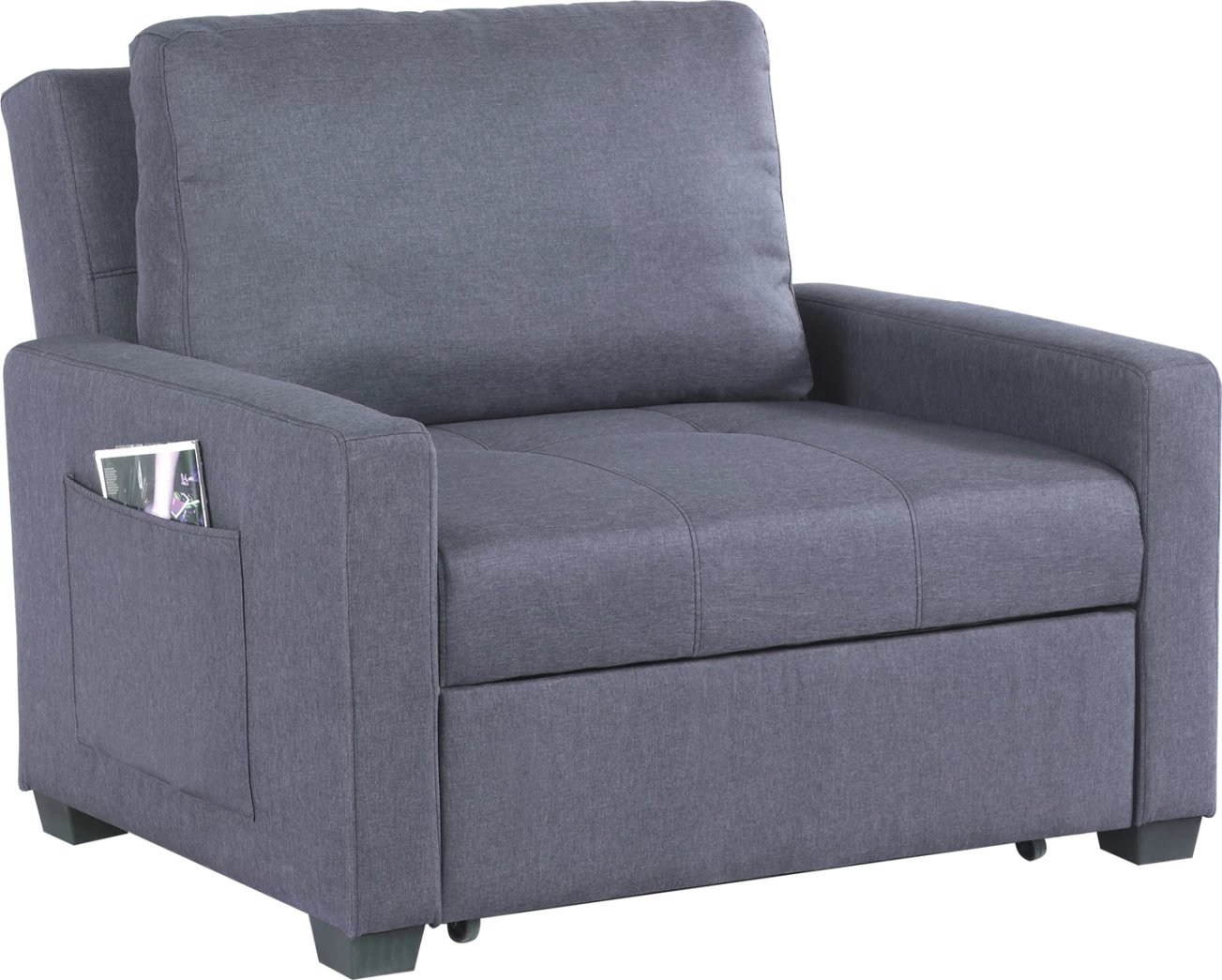 Karrige-shtrat Kanna FH3038.10, ngjyrë gri, 112x96x85 cm