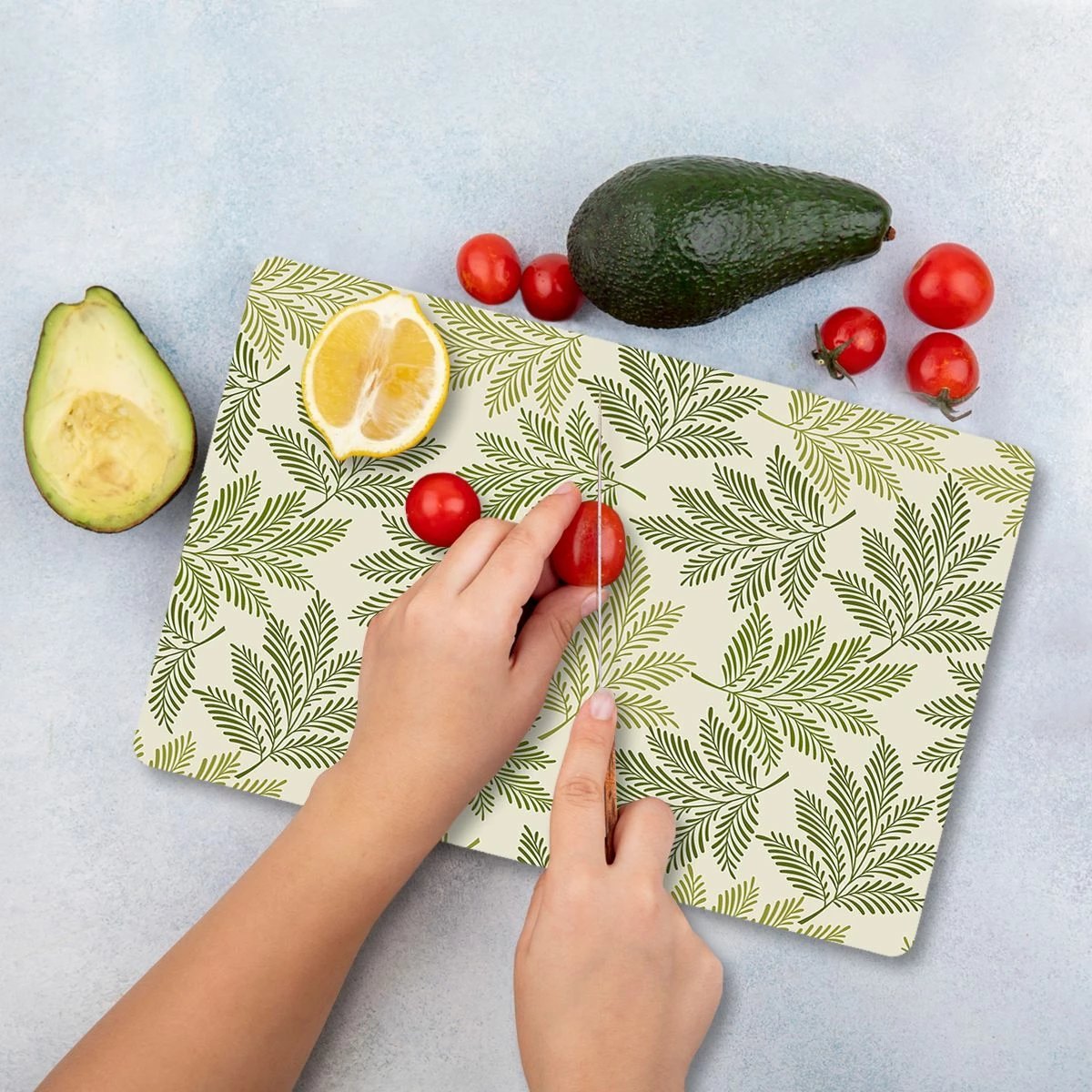 Dërrasë prerëse Hermia, xham i temperuar, shumëngjyrëshe, Ckt116 - 3040, 30x40cm