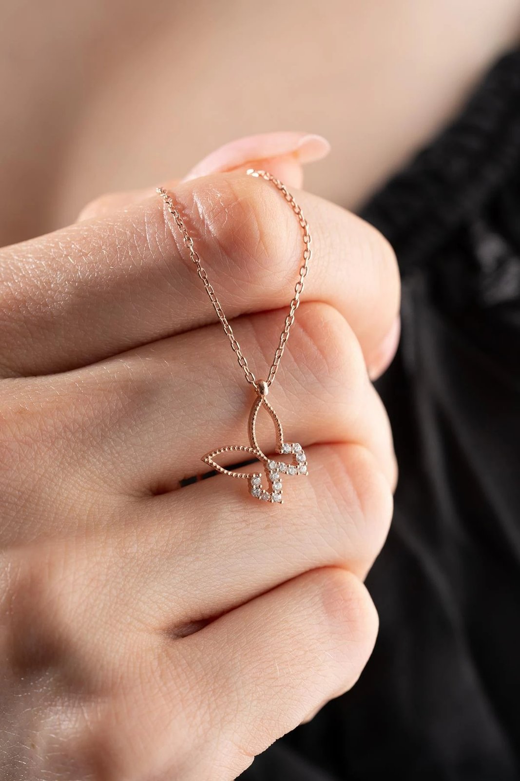 Qafore argjendi Jumeon, ngjyrë rozë e artë, NRZ999180