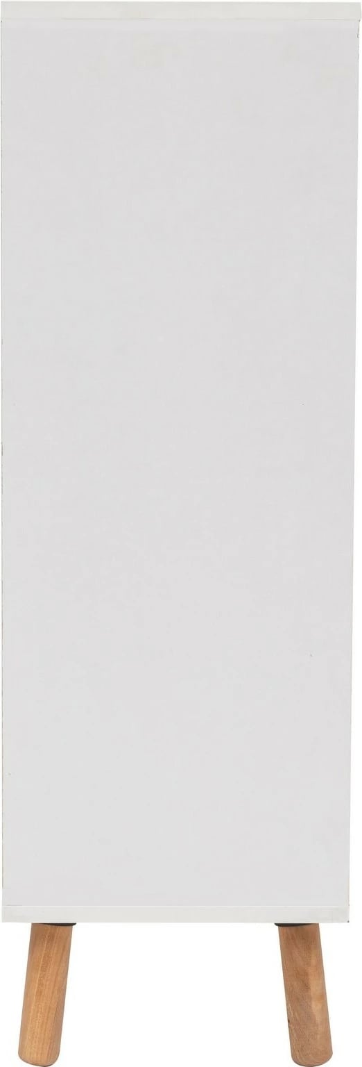 Dollap multifunksional Skye Decor, Multilüx Daisy, i bardhë, lejla, 95x111x36cm