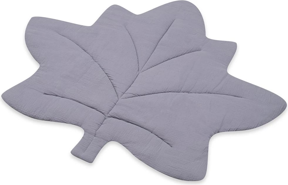 tapet loje bebe New Baby Maple Leaf, muslin, formë gjethi, blu