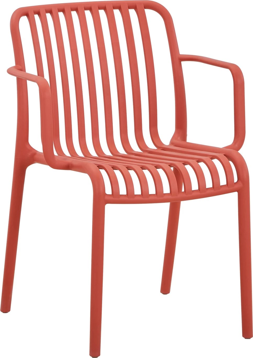 Karrige për jashtë CONVEE FH6105.05 polipropilenë e kuqe 44,5x52,5x79H cm