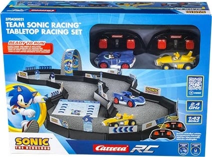 Set gare tavoline Carrera Team Sonic Racing, 2 makina, RC, multi