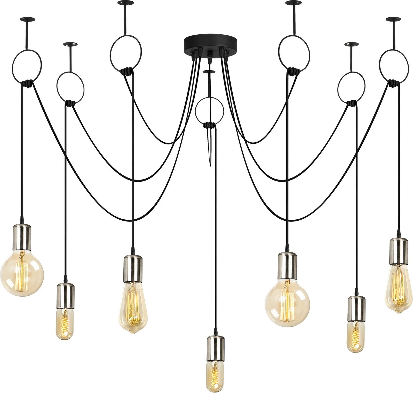 Llambadar Opviq, Sırın - 6846, ngjyrë e zezë dhe nikel