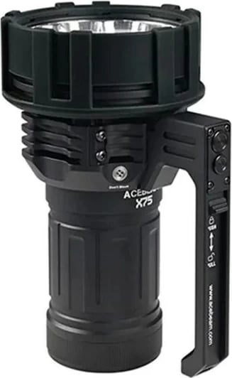Elektrik dore AceBeam X75 XHP 70.3, LED, IP68, i zi