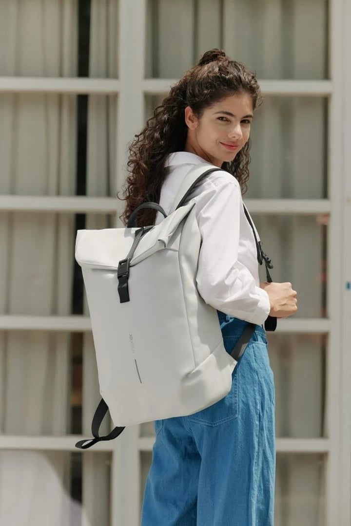 Çantë shpine XD DESIGN Urban Flap-Top, 18 L, E bardhë