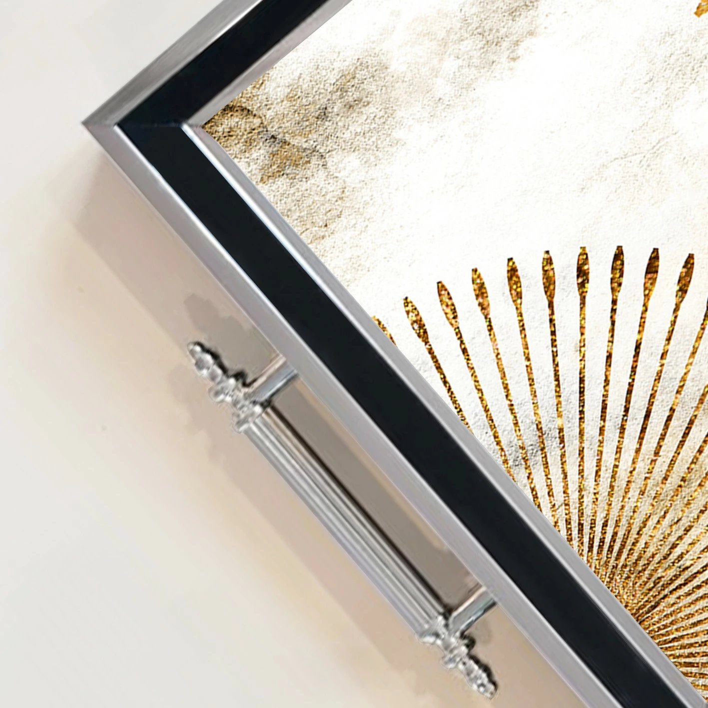 Tabaka dekorative prej qelqi, shumëngjyrëshe, Aberto Design, TPG9849 Tabaka dekorative prej qelqi, shumëngjyrëshe, Aberto Design, TPG9849