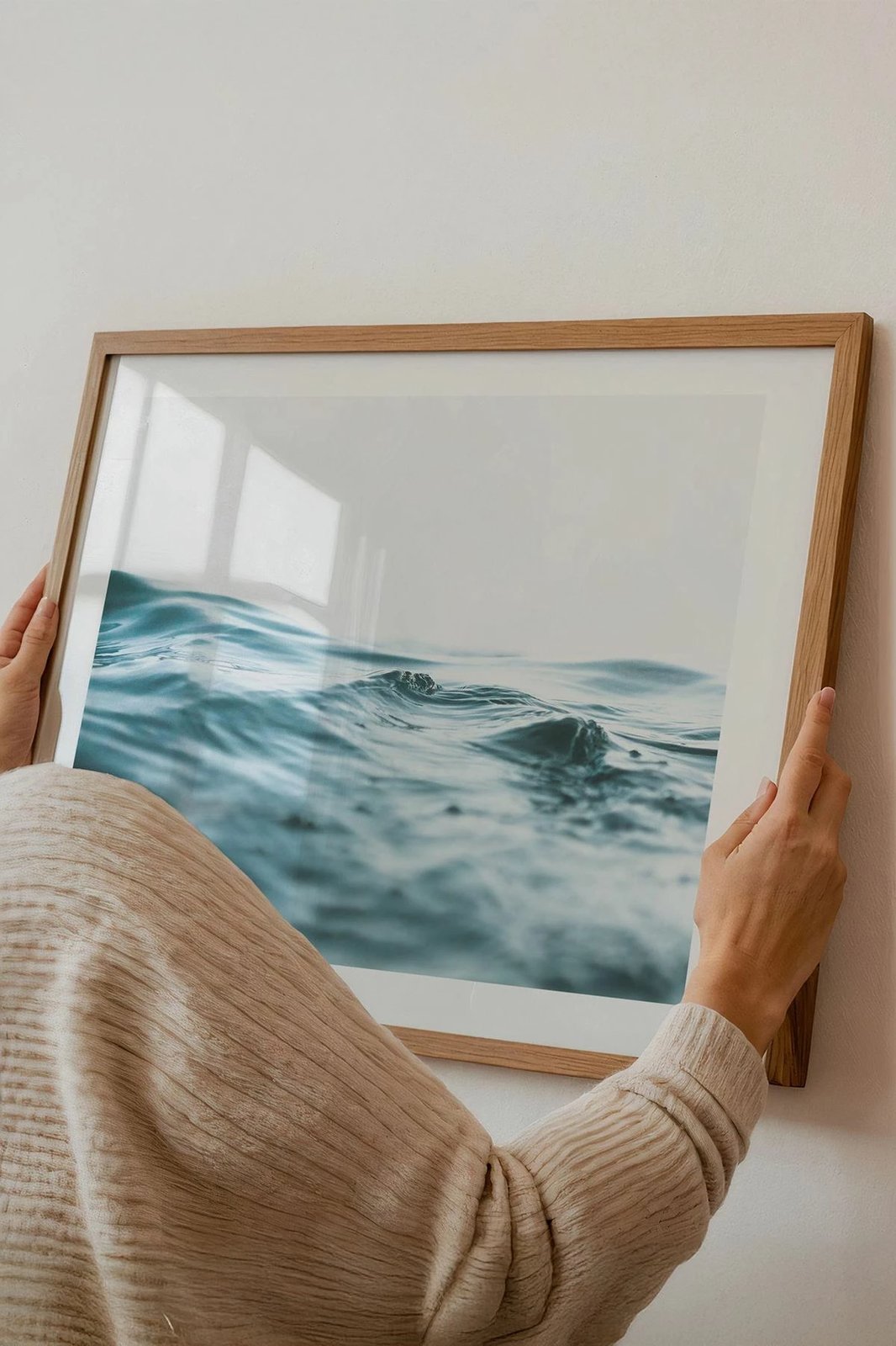 Pikturë dekorative me kornizë, Wallity, Lmnmdl49, shumëngjyrëshe, 33x48cm