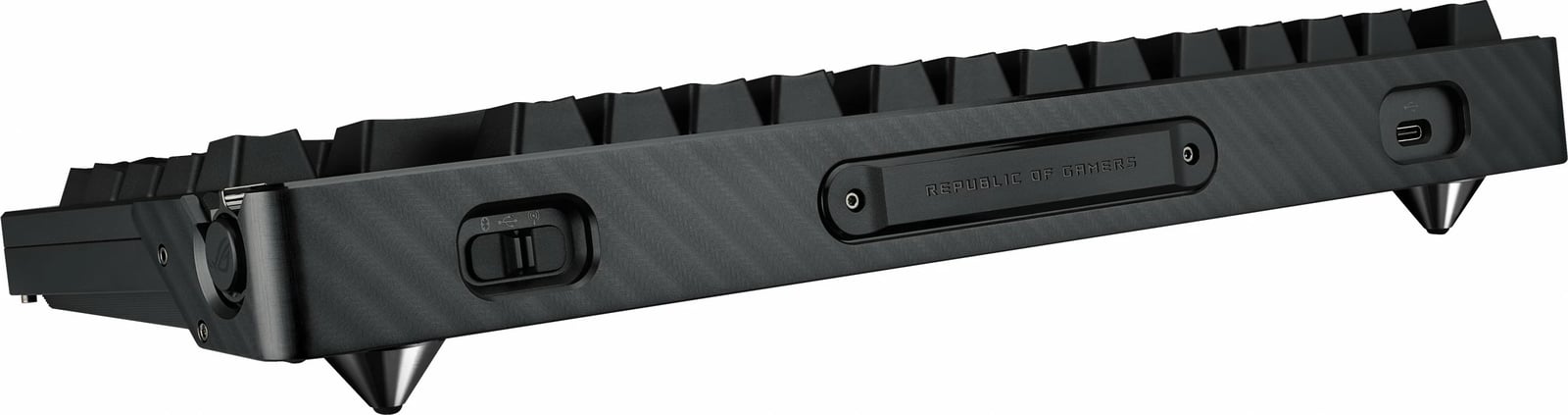Tastierë mekanike ASUS ROG Azoth Extreme, 75%, RGB, OLED, Wired & Wireless, QWERTZ, e zezë