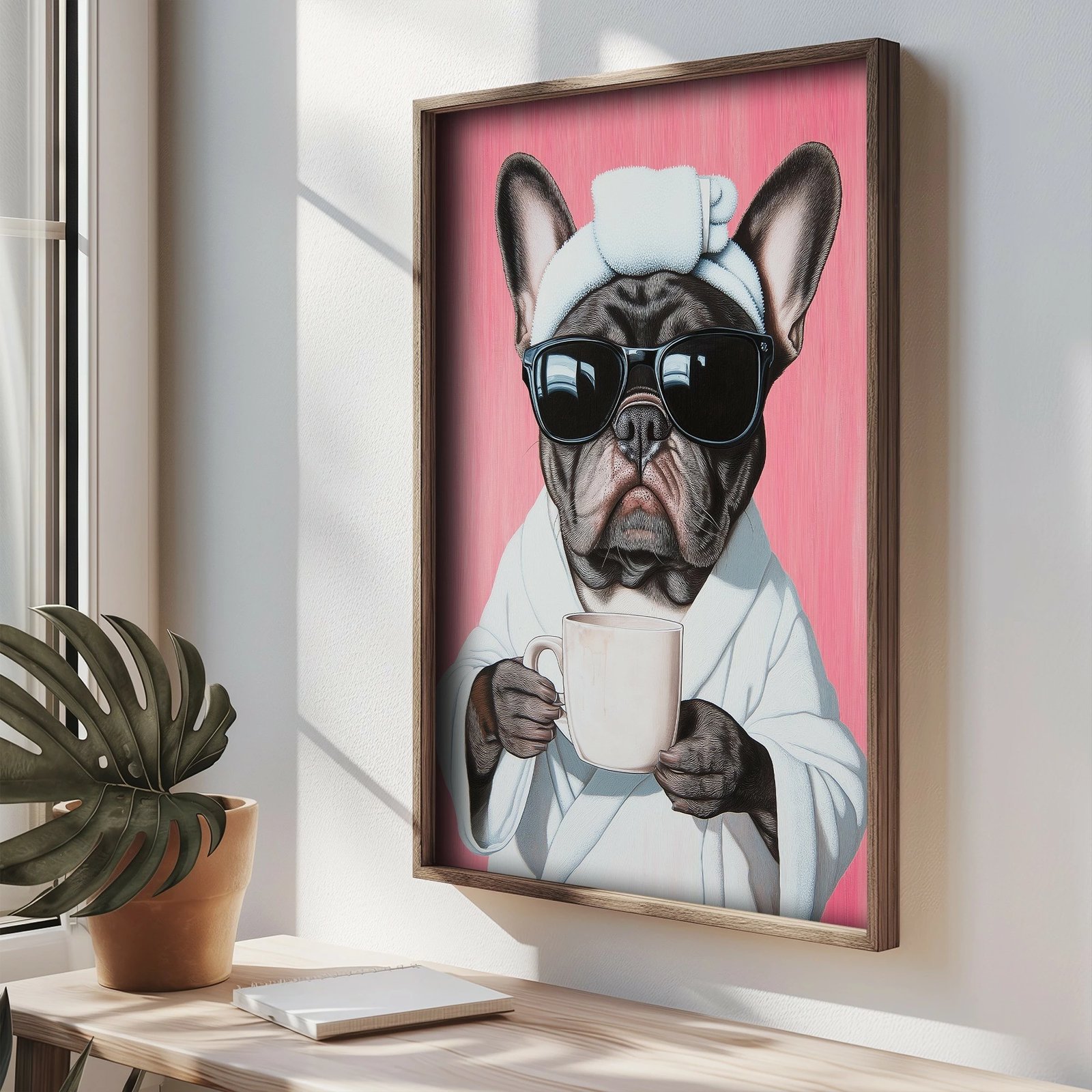 Pikturë dekorative me kornizë MDF, Wallity, TUN015-XL