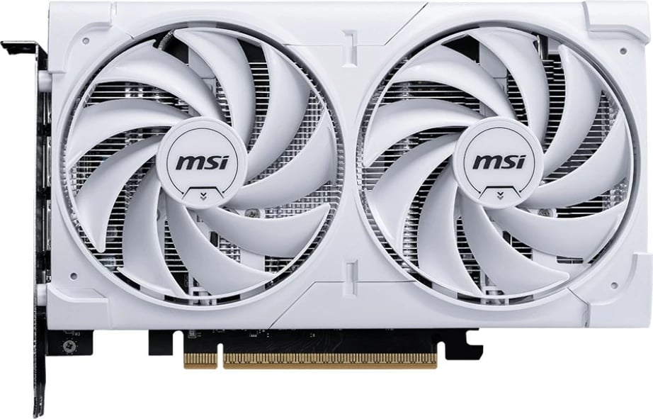 Kartelë grafike MSI GeForce RTX 5060 8G VENTUS 2X OC, 8 GB GDDR7, E bardhë