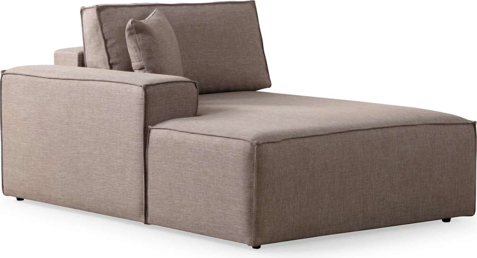 Kënd-sofë krevati Atelier del Sofa, Pırlo kënd majtas, kafe