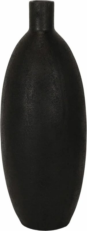 Vazo AIVA, e zezë, MgO, 23x23x61cm