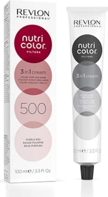 Ngjyrë për flokë Revlon Nutri Color Filters Fashion 500 Purple Red 100ml