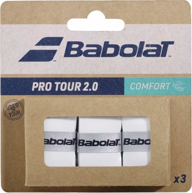 Gripë për raketë tenis Babolat, të bardha
